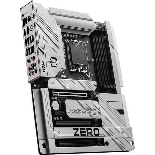 Intel 13th Generation Core MSI Z790 Motherboard, installment interest-free white strip optional CPU motherboard set Z790 PROJECT ZERO D5 White strip 6 installment i7-13790F box