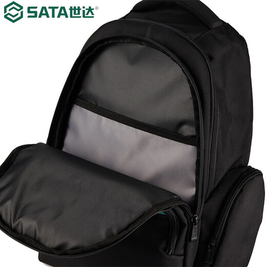 SATA durable electrician special woodworking tool bag canvas thickened and wear-resistant 95198 (tool backpack