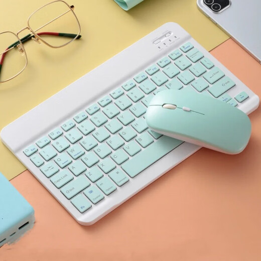 Iflytek Learning Machine s30/t20/c10/p30 Bluetooth keyboard wireless keyboard and mouse set is suitable for ivory black 10-inch wireless Bluetooth keyboard + dual-mode charging mouse