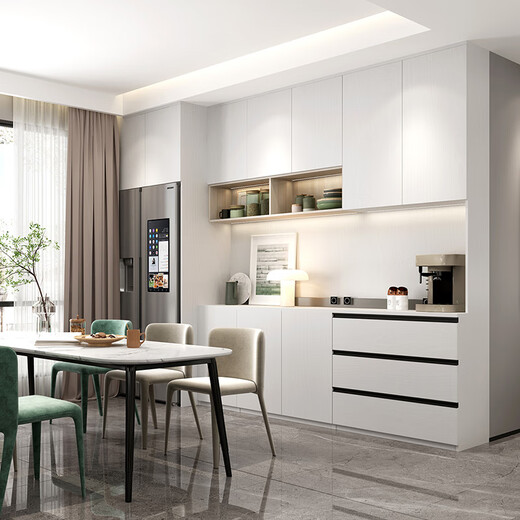 Sophia Wardrobe Whole House Customized Bedroom Wardrobe Home Large Wardrobe Cloakroom TV Cabinet 2025 New Smart Package 22 Customized Cabinet Package