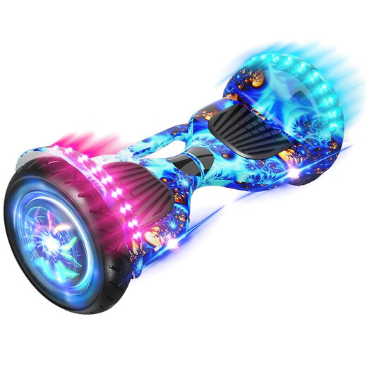 
Hatsune electric balance bike adult children 6-12-10-15 years old smart dual-wheel rodless parallel bike 6.5-inch ice flame + Bluetooth + horse-drawn