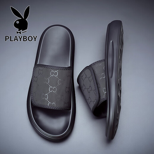 Playboy Flip Flops 2025 Été Nouveau homme de loisirs pour hommes de loisirs anti-glip