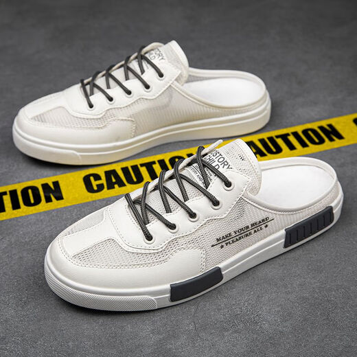 Sakura maquillaje de verano media zapatilla de verano 2024 nuevas malla transpirable zapatos de una pinza sandalias de botes de bote t826 edición de actualización verde 39