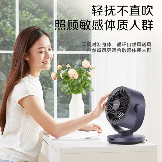 Ventilador de circulación de aire de Gree Hogar Desktop de ventilador eléctrico Pequeño Ventilador Dormitorio Shaking Head Ventilador de energía Salavado de aire Volumen de aire Ventilador de escape Convección de turbina Aire acondicionado Compañero de Circulación de Crossual Compilación de Aire Control de aire Remoto Modelo de sincronización (FXT-1506BG3)