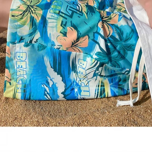 Huangyan Glace Soie Cool Hawaïen Plage Shorts Hommes D'été Mince Adolescent Marque De Mode Sport Décontracté Pantalon À Cinq Points 677 Blanc XL