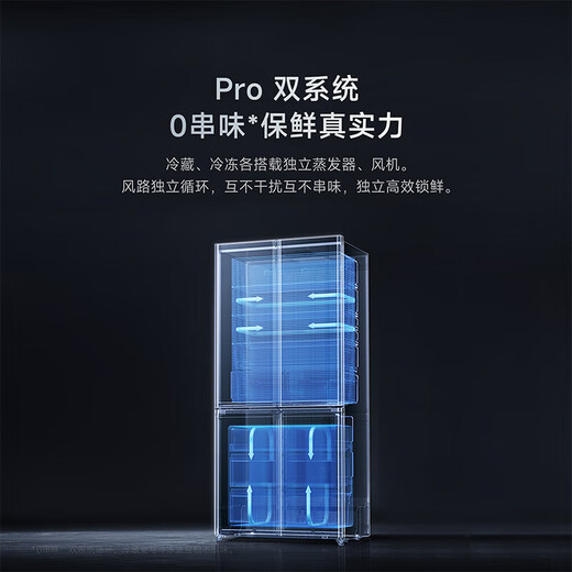 Xiaomi (MI) Refrigerador 508L Refrigerador de puertas cruzadas Ciclo dual Sistema dual Pro Nivel 1 60 cm Cristal de hielo ultrafino Blanco BCD-508WTGBIA Mijia Mijia 508L Fresh Storage Pro Incrustación plana cruzada Cristal de hielo Blanco