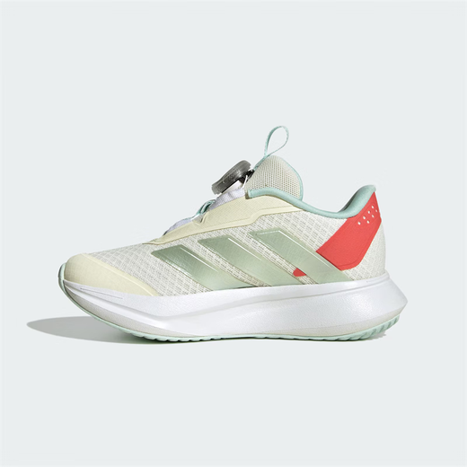 Adidas детская обувь 25 Летний новый стиль для мужчин и женских маленьких и детских классических ротационных кнопок спортивных туфлей для отдыха Ji1694Ji1695 Hanyu White/Metallic Lenen Green JS2808 Размер 32 13-K (подходит для длины ног 19,5)