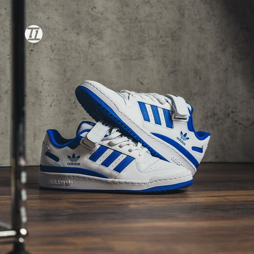 Adidas Clover Forum Blau und Weiß Klassiker Casual Sports Schuhe FZ5627/FY6796 Offizielles Flaggschiff IF2694 39