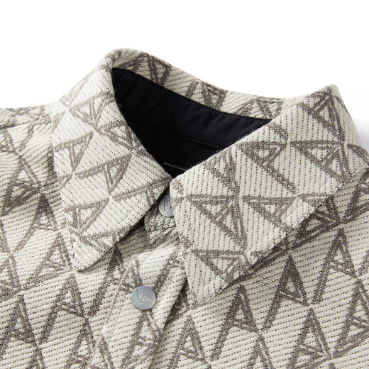 PEACEBIRD Men's Casual Shirt Winter Outerwear Plaid Shirt Trendy Fashionable Comfortable Men's Top Trendy Khaki 1 (Loose) M