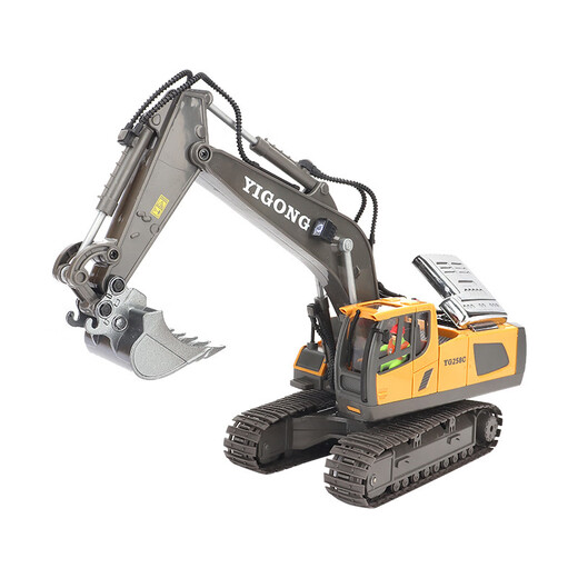 Ant Barium remote control excavator alloy remote control vehicle excavator remote control engineering vehicle dump truck children's toy truck 1047 alloy dump truck (9 channels)
