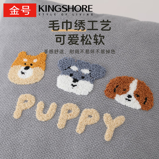 Gold pillow and quilt dual-purpose office pillow and blanket 2-in-1 car pillow and quilt sofa cushion gray