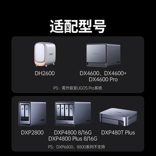 UGREEN DXP4800 Plus nas, частное облако, домашняя сеть, сервер хранения данных, четыре отсека, сетевой порт 10G, резервное копирование, обмен файлами, защита от сбоев питания домашнего сервера с искусственным интеллектом, US3000, интеллектуальный ИБП, гарантия на оригинальное оборудование, два года, жесткий диск, три года