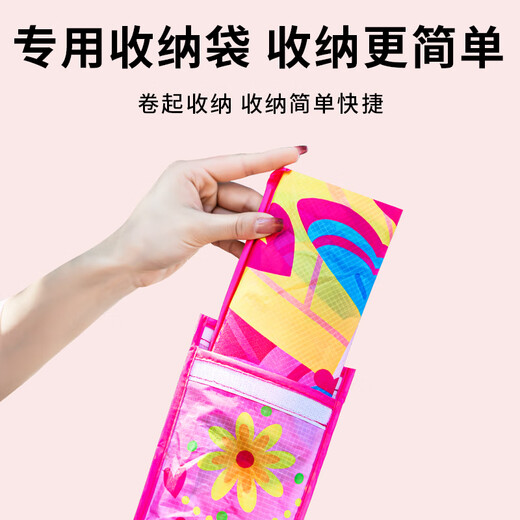 开芽女孩卡通风筝微风易飞初学者郊游户外玩具6-12岁儿童专用毕业礼物