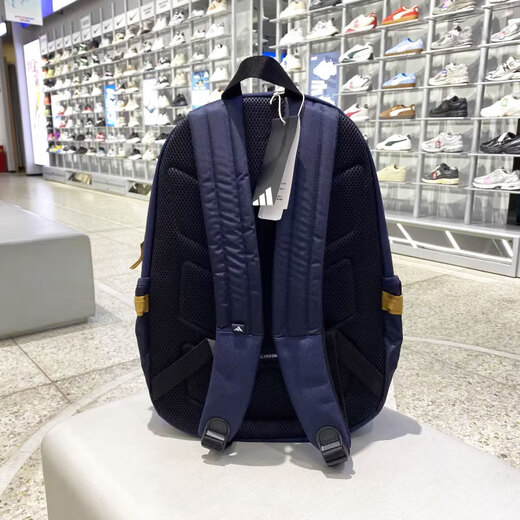阿迪达斯 （adidas）双肩包男包女包运动包学生书包电脑包户外出行休闲背包HY0749 JX5009藏青蓝 约45*32*16cm 以专柜实物为准