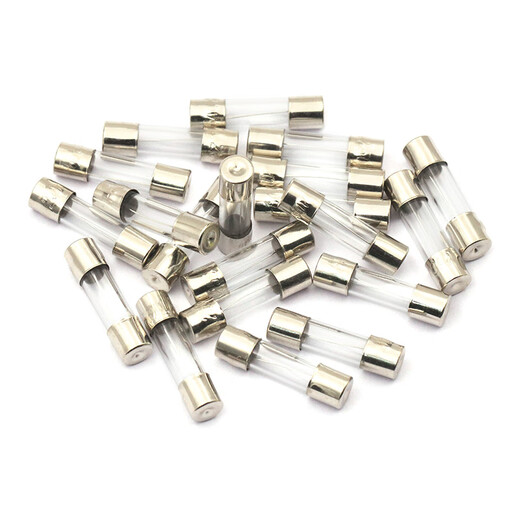 Dafuri fuse tube 5x20 glass fuse tube fuse 250V 1A 2A 3A 5A 10A20A15A 30 5x20MM 10 kinds of 5 each (1 pack)