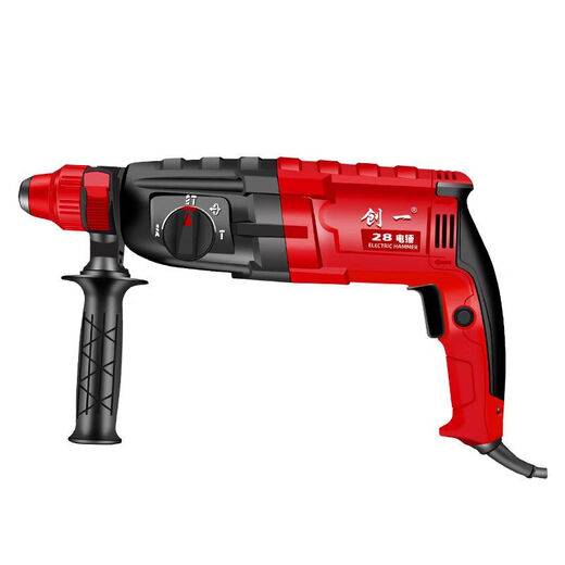 Chuangyi American Lightweight Electric Hammer Electric Pick Electric Bohrer kleiner Haushalt Hochleistung Industrial Impact Drill Concrete Light Hammer 3880AW Dreizwecks Flaggschiff-Modell [Fabrik-Set]