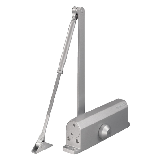 Kezhitu OUDE door closer 5033 5023 silent hydraulic buffer automatic door close small large heavy duty anti-freezing small 5012AW hole distance 132*19mm