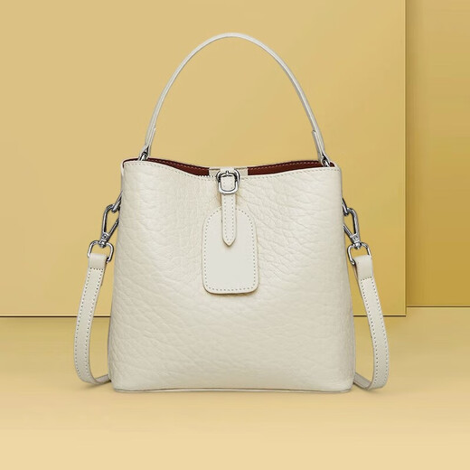 Anysmic Offizielle authentische Tasche Luxusmarke Frauenbag 2025 Neue Handtasche Umhängetasche Frauenbag für Freundin Jasmine White [Geschenkboxverpackung]
