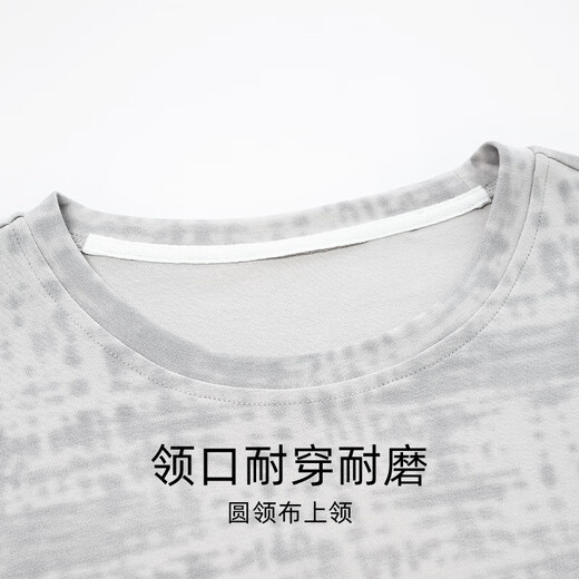 
Modal pure cotton pajamas men's 2025 summer new style teen short-sleeved shorts summer casual home clothing set Q13807 L