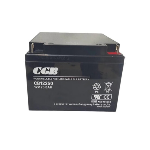 CGB长光CB12250蓄电池12V25AH消防主机24V24AH直流屏UPS备用电池 CB1250