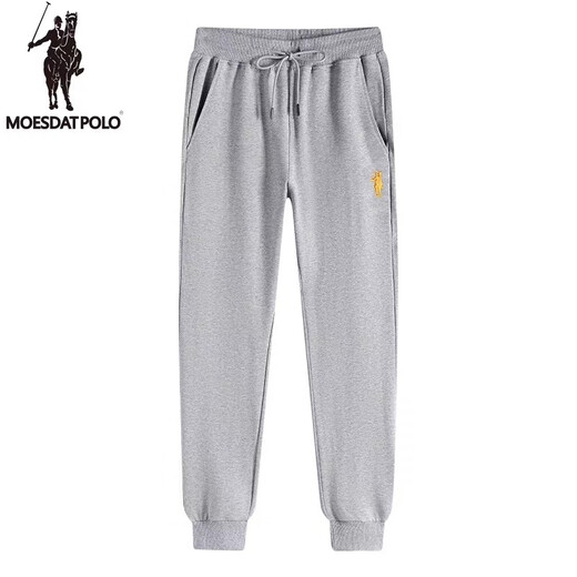 POLO SPORT American Ralph Lauren spring and autumn casual versatile pants loose leg drawstring sweatpants simple sports pants men's pants black L