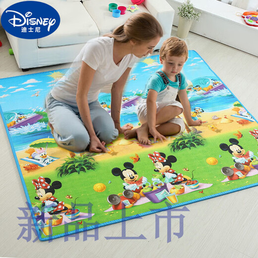 迪士尼（Disney）宝宝爬行垫加厚爬爬垫泡沫地垫垫子地垫儿童爬行垫防摔防撞地垫 0.5厚度单面图案0.9*1.1米