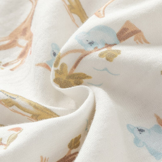 DAVE&BELLA summer new children's shirt boys short-sleeved T-shirt top children's shirt casual baby boy bottoming shirt animal print ready stock 90 cm (recommended height 80-90cm)