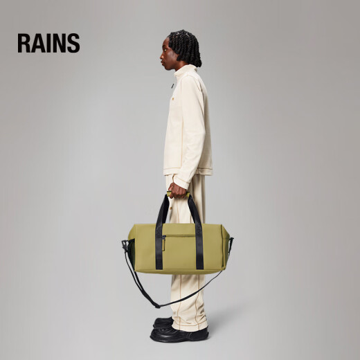 Rains运动健身包单肩背包男女手提休闲旅行包Trail Gym Bag/14380 卡其绿