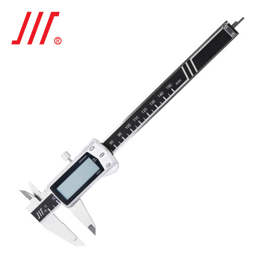 High-precision IP54 splash-proof industrial-grade large-screen stainless steel metal shell electronic digital display caliper 0-150mm*0.01 (metal shell)