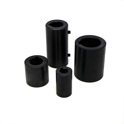 三栖虎现货平单键槽连接套  电机油泵联轴器 孔15689 20258 30258 42 10孔 键槽宽4 外径25长度35 2个