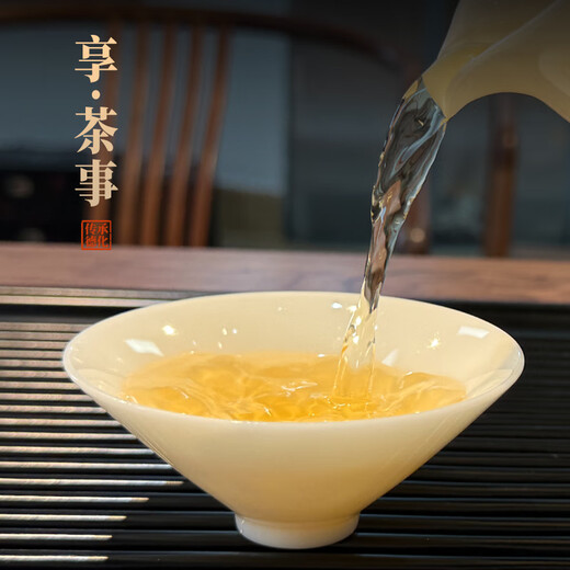 Yuquan Longmen Bingqing Yujie's ingenious bamboo hat and lamp Dehua traditional Chinese white porcelain pure handmade high-end tea cup gift box Bingqing Yujie's ingenious bamboo hat and lamp