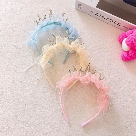 Coiffe de couronne de la princesse super fée des enfants