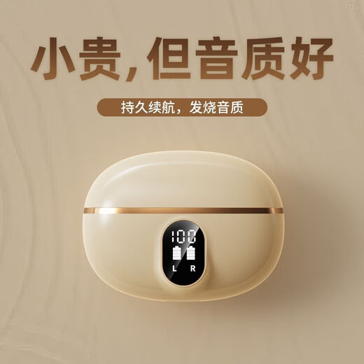 AKCE Voice of Berlin 2025 new wireless Bluetooth headset, semi-in-ear noise reduction, super long battery life, large battery, super sound quality, suitable for Apple oppovivo Honor, high skin matching, supreme short handle, super long battery life, Bluetooth 5.4+HiFi surround sound