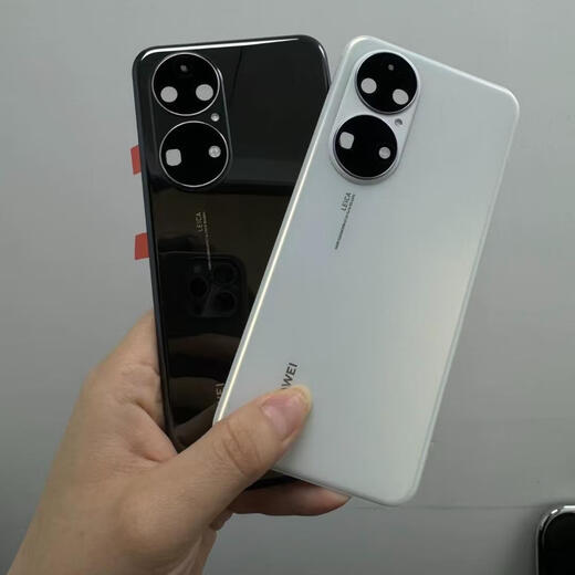 XSuitable for Huawei P50 original back cover p50pro original glass back shell p50E mobile phone battery cover shell P50P50E radiant gold black original back cover