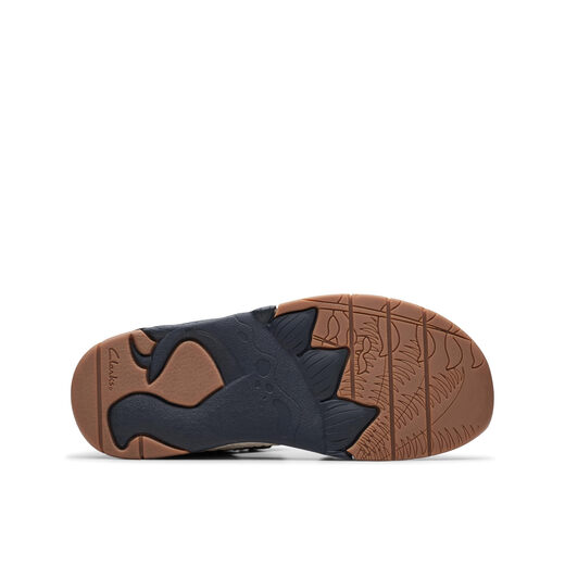 Clarks Unisex Spiney Step, Navy Navy 10.5 Big Kid