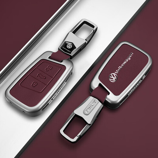 Passat Key Cover 2024 Modelo 17 Volkswagen Passat Cover Volkswagen C Gun Color Honor Gray + Diamond Hebilla