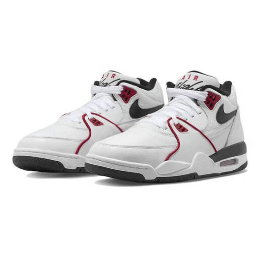 Nike (NIKE) men's shoes new sports shoes AIR FLIGHT 89 air cushion casual shoes AJ4 brothers practical basketball shoes FD9928-101/AJ4 brothers/white and red 44
