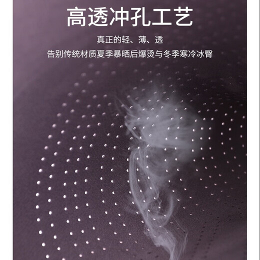鑫盛凌汽车坐垫半包座套透气全新翻毛皮座垫四季通用马鞍垫专用座椅套 标准款-【商务灰】 蔚来ET5ES6ES8ET7EC679