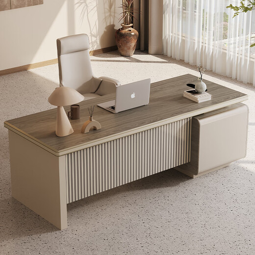 Shuxuan (SHUXUAN) boss desk desk simple modern manager desk supervisor desk office single desk and chair combination