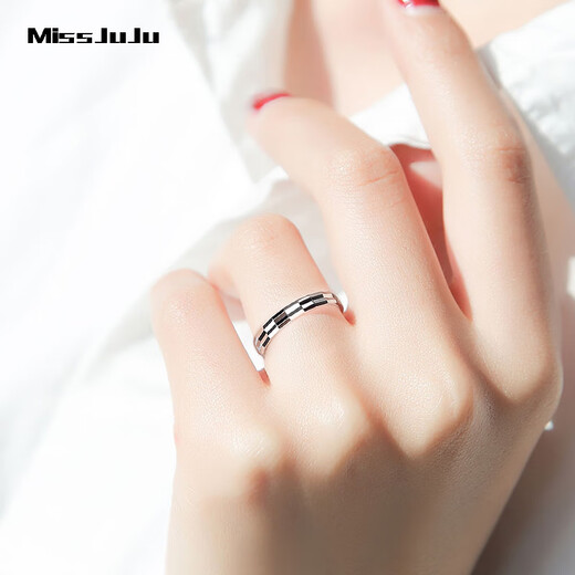 Miss JuJu PT950 platinum ring for men and women, platinum couple ring, wedding engagement ring, plain ring ring, live single, about 3.2g, more refunds based on actual delivery