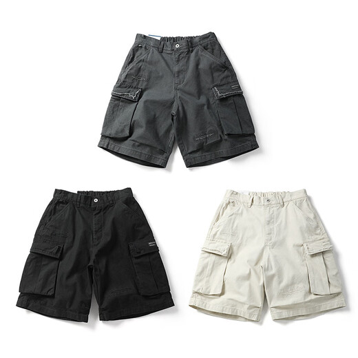 Ziweiqi moderno de marca de marca Shorts hombres y mujeres mismo estilo sólido de color sólido al por mayor 2025 dg-9201 gris 2xl