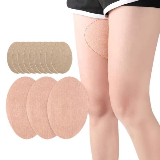 Inner thigh anti-wear patch for men and women, anti-friction fat man's leg guard, fat man's invisible anti-wear artifact, leg-grinding foot patch, anti-wear patch-8 pack-skin color