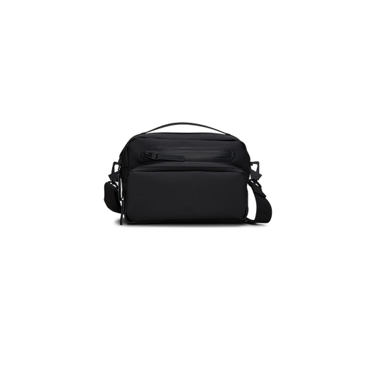Regen regnet One-Shoulder Crossbody Bag Männer und Frauen Sportsack Radsportbeutel Taillenbeutel Cargoboxbag/14110 Schwarz eine Größe