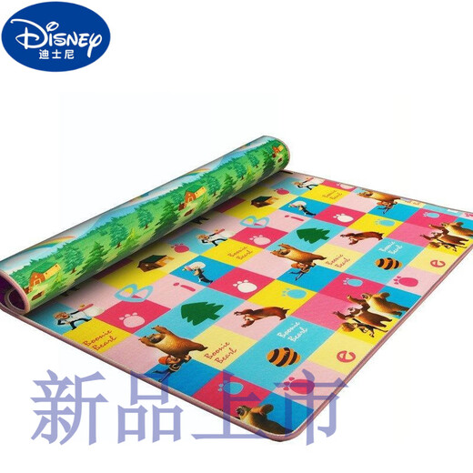 迪士尼（Disney）宝宝爬行垫加厚爬爬垫泡沫地垫垫子地垫儿童爬行垫防摔防撞地垫 0.5厚度单面图案0.9*1.1米