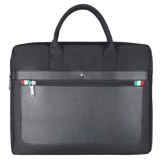 Jiandeng große Kapazität Portable Aktentasche Geschäftstasche verdickte Kleidung-resistente wasserdichte Tasche Leinwand zum Drucken von Logo Reißverschluss Leinwand Tasche 826 Schwarz Länge 38 cm * Breite 6 cm * Höhe 30 cm