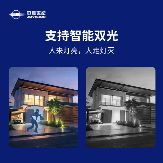 Cámara de vigilancia del siglo Zhongwei Century 3 millones de POE alimentado por la visión nocturna a todo color del hogar Monitoreo remoto de la cámara de monitoreo remoto JVS-GT01-3dpm 6 mm de 6 mm