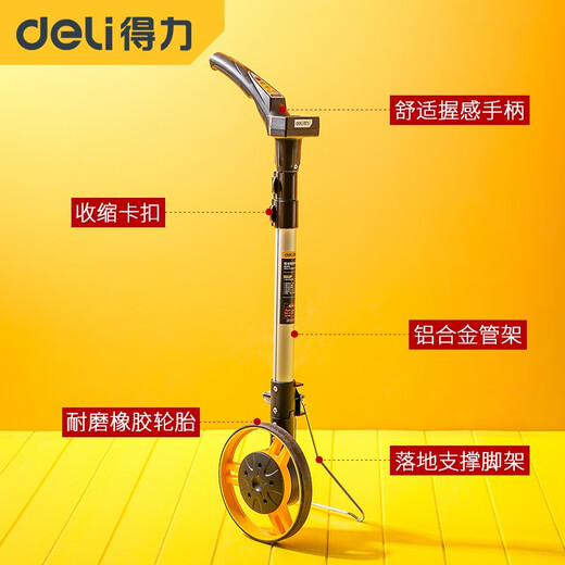 XMSJ Starlight Rolling Ruler Range Mesure Whead Methor Pushing Roule Roule Roule de roue Souverain DL330060 ZHENGDA Roue mécanique Mesure de mesure DL9712