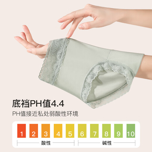 FENTEN 10-PAIR-Paket 丨 Hosen für Frauen Eisseide Polyltsäure 7A Antibakterielles Schritt dünn unsichtbar und Traaceless Sommer-Mehrere Optionen [7a] F zufällige Farben, 10 Teile im gesamten XL (ICE-Seidenstil) (120-160jin [Jin gleich 0,5 kg]))