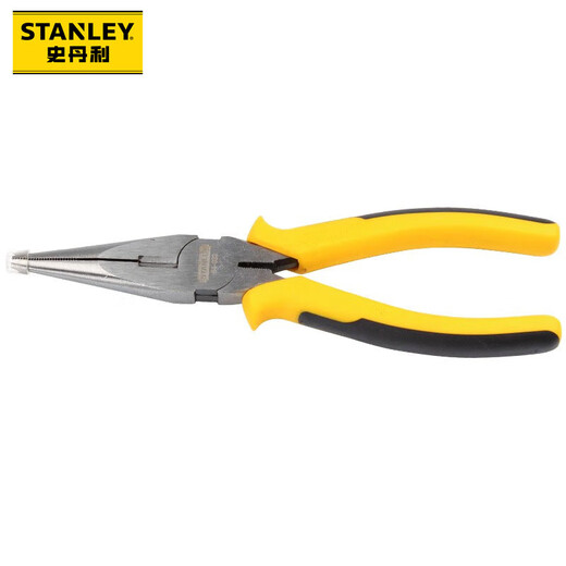 史丹利（STANLEY）DYNAGRIP尖嘴钳6” 家用手动工具防滑手柄尖头钳针嘴钳STHT84031