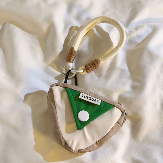 派钦高颜值WHIP零钱包手机挂绳放钥匙防丢相机挂饰背包挂件手机壳通用 橙绿WHIP零钱包+手链C46